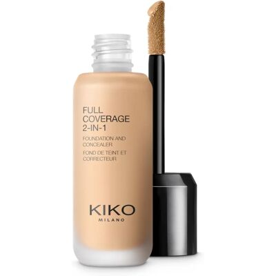 KIKO Milano Full Coverage 2-in-1 Foundation and Concealer - Warm Beige KIKO Milano Full Coverage 2-in-1 Foundation and Concealer - Warm Beige