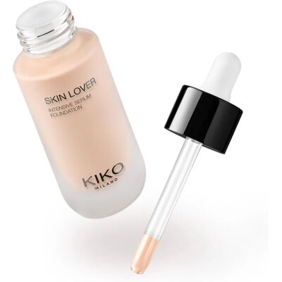 Fundación Serum Intensivo Skin Lover de KIKO Milano - Oro Cálido - Acabado Natural Fundación Serum Intensivo Skin Lover de KIKO Milano - Oro Cálido - Acabado Natural