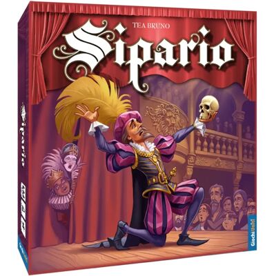 Giochi Uniti Sipario - Board Game for 2-6 Players - 20 min - 14+ Giochi Uniti Sipario - Board Game for 2-6 Players - 20 min - 14+