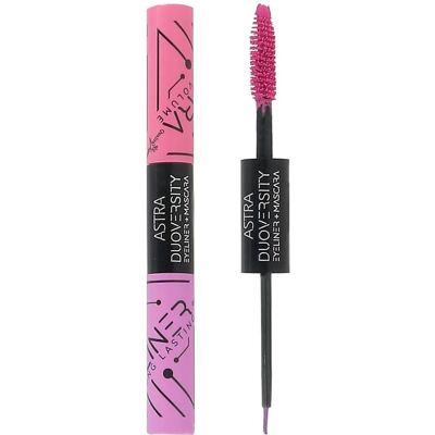 Astra Make-up Duoversity Mascara e Eyeliner - Duo 05 X-Tatic Fairy Astra Make-up Duoversity Mascara e Eyeliner - Duo 05 X-Tatic Fairy