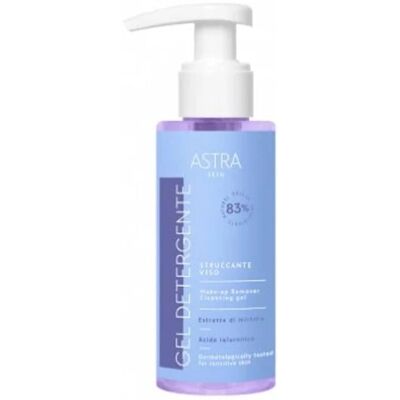 Astra Make-up Skin - Gel Detergente Delicato per Tutti i Tipi di Pelle - Pulizia del Viso 100ml Astra Make-up Skin - Gel Detergente Delicato per Tutti i Tipi di Pelle - Pulizia del Viso 100ml
