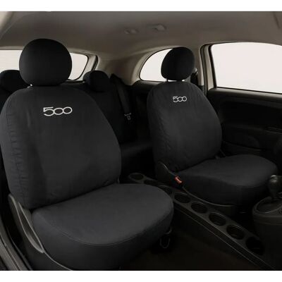 Lupexshop Fiat 500 - housses de sièges avant et arrière - housses de têtes - compatible airbags - housses de siège - Publicité Lupexshop Fiat 500 - housses de sièges avant et arrière - housses de têtes - compatible airbags - housses de siège - Publicité