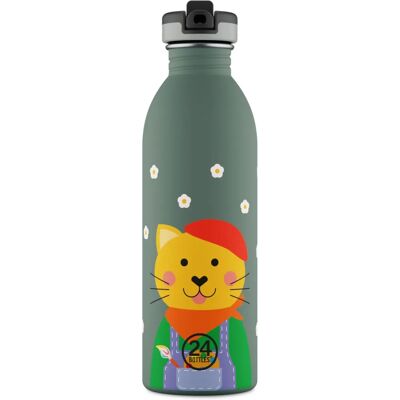 24Bottles Smart Cat 500ml Botella para niños reutilizable - Botella 24Bottles Smart Cat 500ml Botella para niños reutilizable - Botella