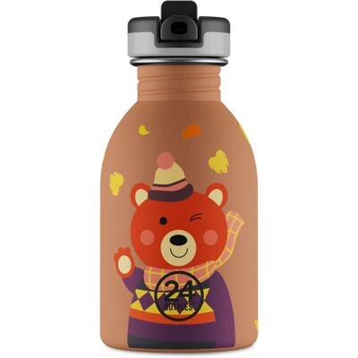 24Bottles Sweet Bear 250 ml Ruostumaton teräs vizes palack Többszínű 24Bottles Sweet Bear 250 ml Ruostumaton teräs vizes palack Többszínű