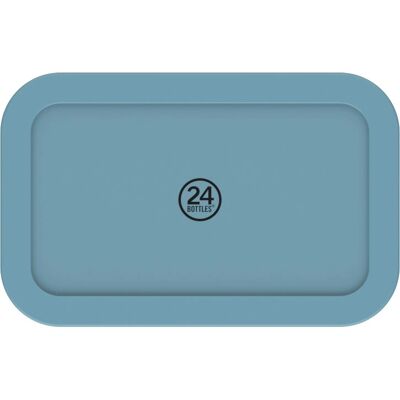 24Bottles Powder Blue Cutie din Oțel Inoxidabil - Cutie pentru Prânz 24Bottles Powder Blue Cutie din Oțel Inoxidabil - Cutie pentru Prânz