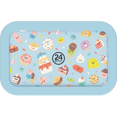 Contenitore pranzo 24Bottles Sweet Friends - Acciaio inossidabile - 0,7 L - Multicolore Contenitore pranzo 24Bottles Sweet Friends - Acciaio inossidabile - 0,7 L - Multicolore