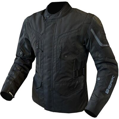 Giacca Moto Berik NJ-203331 - Impermeabile, Protezioni CE, Fodera removibile Giacca Moto Berik NJ-203331 - Impermeabile, Protezioni CE, Fodera removibile