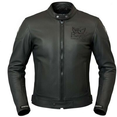 Berik - LJ-221324-BK - Nero - 46 - giacca moto in pelle Berik - LJ-221324-BK - Nero - 46 - giacca moto in pelle