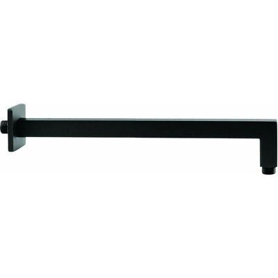 Brazo de ducha cuadrado negro mate 300mm - Accesorios de ducha Brazo de ducha cuadrado negro mate 300mm - Accesorios de ducha