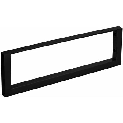 Tecom Portasalviette e Mensola in Acciaio Inox Nero Opaco - 48x15x25 cm Tecom Portasalviette e Mensola in Acciaio Inox Nero Opaco - 48x15x25 cm