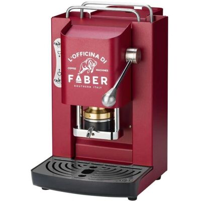 Pro Deluxe - Cherry Red Cromato - Macchina cialde Pro Deluxe - Cherry Red Cromato - Macchina cialde