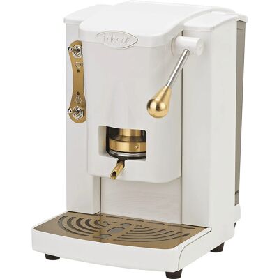 Faber Italia NSMPBIABBAS - Bianco, Ottone - Macchina da caffè Faber Italia NSMPBIABBAS - Bianco, Ottone - Macchina da caffè