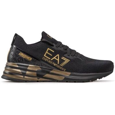EA7 Emporio Armani X8X095_XK240 Shoes - Casual, Black, Laces - Shoes EA7 Emporio Armani X8X095_XK240 Shoes - Casual, Black, Laces - Shoes