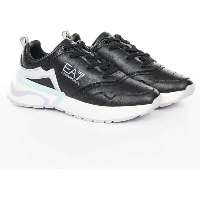 EA7 Emporio Armani Moon Training Sneakers - Dames Zwart Maat 36 EA7 Emporio Armani Moon Training Sneakers - Dames Zwart Maat 36