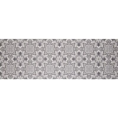 BARONI HOME - Tappeto Passatoia in Vinile da Cucina - Maioliche Grigie - 60x180 cm - Tapis - Publicité BARONI HOME - Tappeto Passatoia in Vinile da Cucina - Maioliche Grigie - 60x180 cm - Tapis - Publicité
