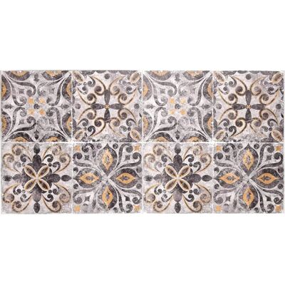 Tapis en Vinyle Baroni Home avec Design de Maiolica Lumineuse - 60x120 cm Indoor/Outdoor - Publicité Tapis en Vinyle Baroni Home avec Design de Maiolica Lumineuse - 60x120 cm Indoor/Outdoor - Publicité