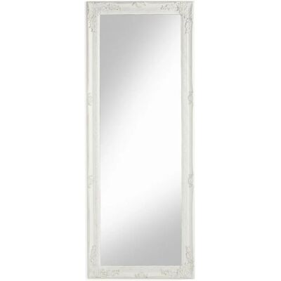 Baroni Home Wit Antiek Houten Muurspiegel - Rechthoekig Shabby Stijl Baroni Home Wit Antiek Houten Muurspiegel - Rechthoekig Shabby Stijl
