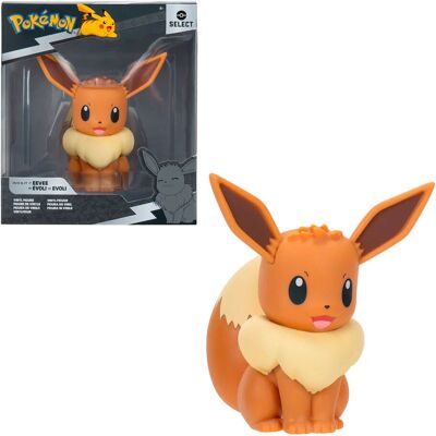 Rei Toys Figura in Vinile Pokémon Eevee - Tipo Pokémon - 12cm Rei Toys Figura in Vinile Pokémon Eevee - Tipo Pokémon - 12cm