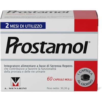 Menarini Prostamol 60 Capsule - Supporto Prostatico e Urinario Menarini Prostamol 60 Capsule - Supporto Prostatico e Urinario
