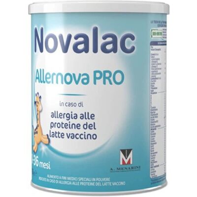 Menarini Novalac Allernova Pro Latte in polvere ipoallergenico - Alimento per bebè Menarini Novalac Allernova Pro Latte in polvere ipoallergenico - Alimento per bebè