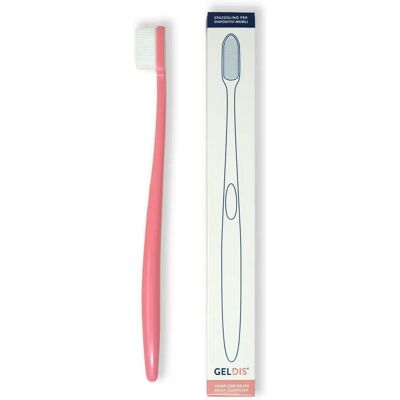 GELDIS Pulitore per dentiere - Spazzolino per dispositivi mobili GELDIS Pulitore per dentiere - Spazzolino per dispositivi mobili