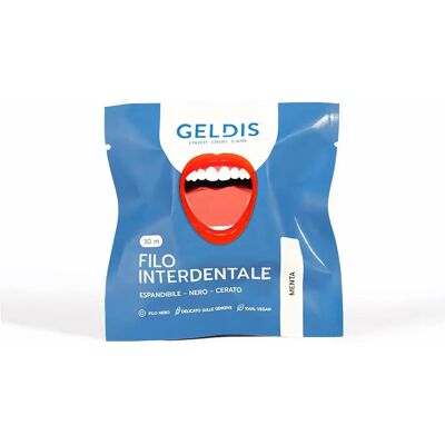 Filo Interdentale Geldis Menta Fluoro - Filo Interdentale Filo Interdentale Geldis Menta Fluoro - Filo Interdentale