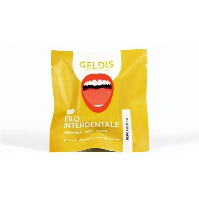 Filo interdentale Geldis Doctor Lime Bergamotto - Filo interdentale Filo interdentale Geldis Doctor Lime Bergamotto - Filo interdentale