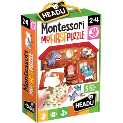 Headu IT20140 Puzzle - Tiere - 6 Stück Headu IT20140 Puzzle - Tiere - 6 Stück
