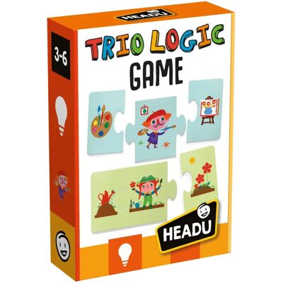 Headu Logikpuzzle für Kinder 3-6 - Gesellschaftsspiel Headu Logikpuzzle für Kinder 3-6 - Gesellschaftsspiel