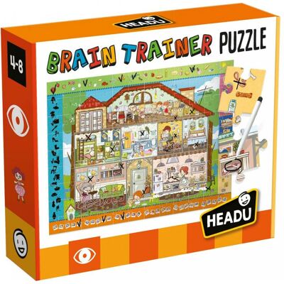 Headu Trenér mozku Puzzle - 108 dílků - Vzdělávací hra Headu Trenér mozku Puzzle - 108 dílků - Vzdělávací hra