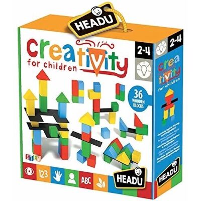 Headu Montessori Kreatywne Cegły - Zabawka Edukacyjna Headu Montessori Kreatywne Cegły - Zabawka Edukacyjna