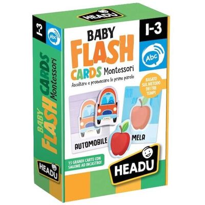 Headu Baby Karteikarten Montessori - Hören Sie zu und sagen Sie die ersten Worte Headu Baby Karteikarten Montessori - Hören Sie zu und sagen Sie die ersten Worte