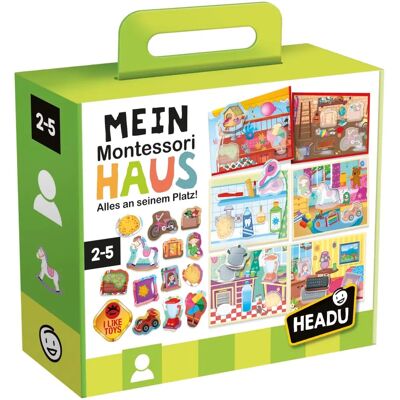 Headu Montessori Haus - Lernspiel für Kinder 2-5 Jahre Headu Montessori Haus - Lernspiel für Kinder 2-5 Jahre