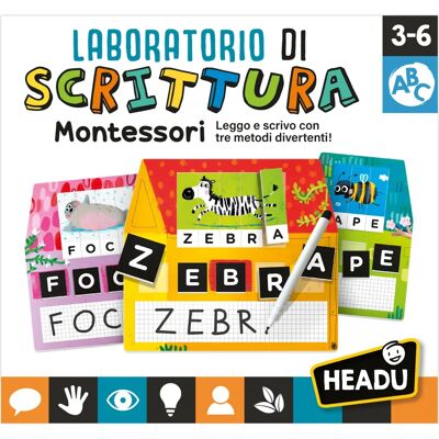 Headu IT23578 Laboratorio di Scrittura Montessori Giocattolo Educativo Headu IT23578 Laboratorio di Scrittura Montessori Giocattolo Educativo