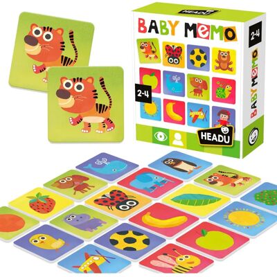 Headu Juego de Memoria para Bebés - Juego Educativo Headu Juego de Memoria para Bebés - Juego Educativo