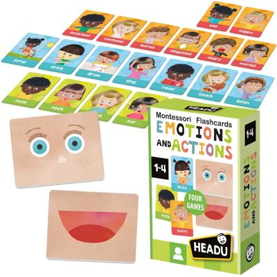 Headu Montessori - Cartes Émotions & Actions - Ensemble Éducatif - Publicité Headu Montessori - Cartes Émotions & Actions - Ensemble Éducatif - Publicité