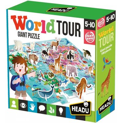 Headu MU26258 Weltreise Lernspiel Headu MU26258 Weltreise Lernspiel