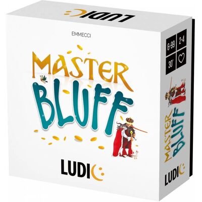 Headu Ludic MasterBluff - Jeu de Plateau - Tactique - 48 Cartes Headu Ludic MasterBluff - Jeu de Plateau - Tactique - 48 Cartes