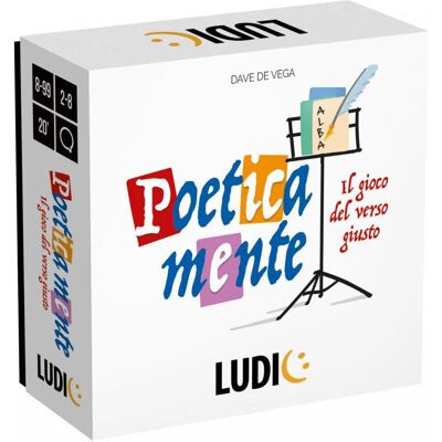 Ludic PoeticaMente Bordspel - Creatief schrijven met thematische kaarten Ludic PoeticaMente Bordspel - Creatief schrijven met thematische kaarten