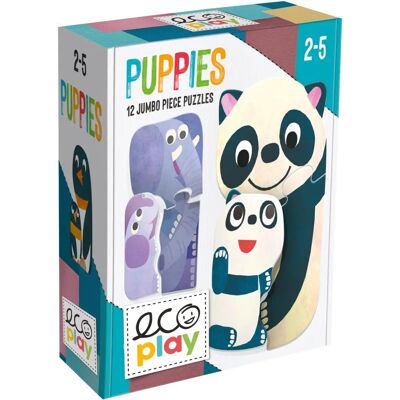 Headu Ecoplay Puppies Puzzle Game - Puzzle Game Headu Ecoplay Puppies Puzzle Game - Puzzle Game