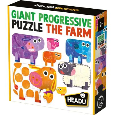 Headu Ecoplay: Puzzle Progressif Ferme Headu Ecoplay: Puzzle Progressif Ferme