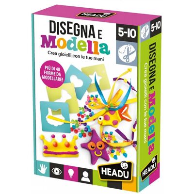 Headu IT29334 Juguete de Arte y Manualidades - Kit de Joyería para Niños Headu IT29334 Juguete de Arte y Manualidades - Kit de Joyería para Niños