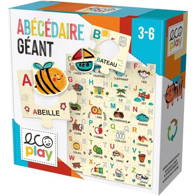 Puzzle géant de l'abécédaire pour enfants 3-6 - Sans marque - Publicité Puzzle géant de l'abécédaire pour enfants 3-6 - Sans marque - Publicité