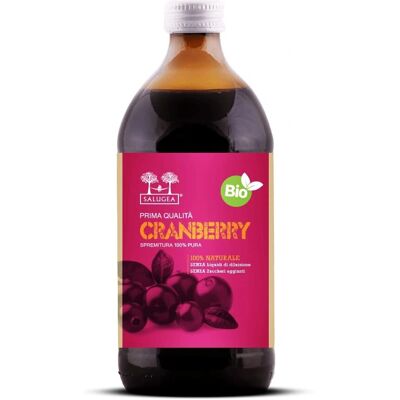 Succo di cranberry biologico Salugea per la salute urinaria - 500ml Succo di cranberry biologico Salugea per la salute urinaria - 500ml