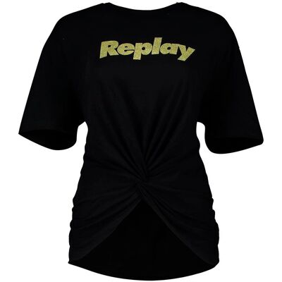 Replay W3559 Maglietta a Manica Corta - T-shirt Replay W3559 Maglietta a Manica Corta - T-shirt