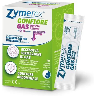 Zymerex Sollievo Doppio Gas - Supporto Digestivo Naturale Zymerex Sollievo Doppio Gas - Supporto Digestivo Naturale