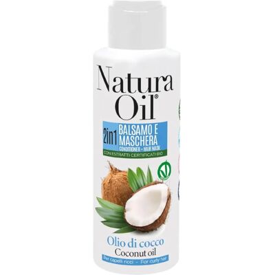 Olio Natura con Olio di Cocco Bio Balsamo Nutriente - Olio 100ml Olio Natura con Olio di Cocco Bio Balsamo Nutriente - Olio 100ml