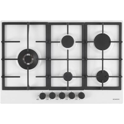 Schock - STR85THWH - 75 cm - Bianco - Gas cooktop Schock - STR85THWH - 75 cm - Bianco - Gas cooktop