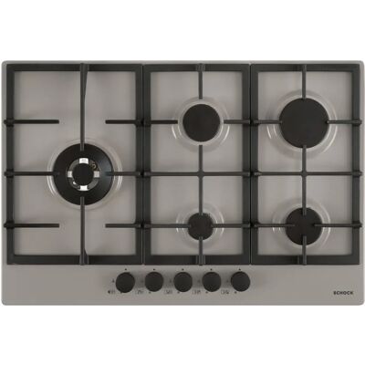 Schock PC75 - Marron, Gris - Plaque de cuisson à gaz Schock PC75 - Marron, Gris - Plaque de cuisson à gaz