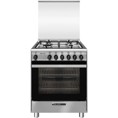 Glem Gas SA664VI - Inox - Cucina a Gas Glem Gas SA664VI - Inox - Cucina a Gas